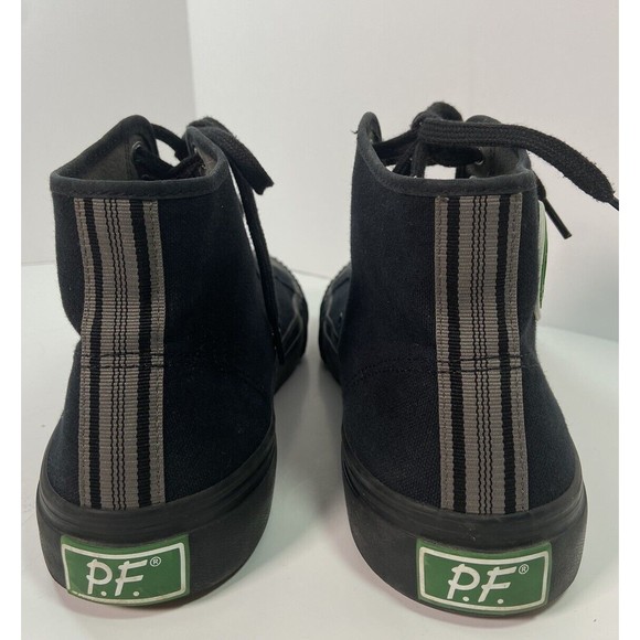 PF Flyers Center Hi Top Shoes 30th Anniversary Sandlot Black Unisex M 11 W 12.5 - Picture 2 of 12